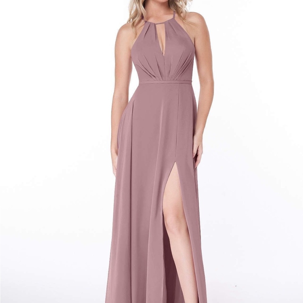 Azazie Bridesmaid “Dusty Rose” Mauve Dress
